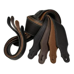 Franklin Strap 4C-CH-G Purist Glove Leather Series 3&Prime; L�der m/kunstl�der-bagside Guitarrem