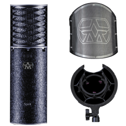 Aston Microphones The Spirit Black Bundle Large Diaphragm Kondensator Mikrofon Pakke 