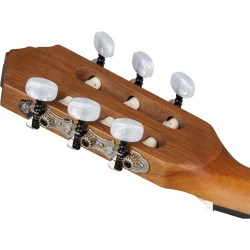 Ortega RCE125-3/4 Family 3/4 St�rrelse Slim Neck Thinline Klassisk Guitar m/mikrofon inkl. taske 