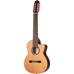 Ortega RCE159RW-8 Performer Series 8-strenget Cutaway Klassisk Guitar m/mikrofon inkl. taske 