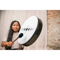 Meinl Sonic Energy RD18DWB-SH Ritual M�nefaser H�ndtromme m/syntetisk skind (18&Prime;/45cm,Valn�dbrun)