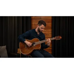 Ortega RE30TH-ACA Nylonstrenget Guitar m/mikrofon 30th Anniversary inkl. taske