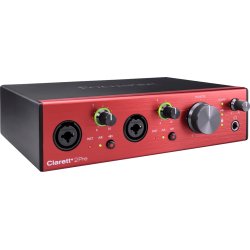 Focusrite CLARETT-2PRE+ USB-C Audio Interface m/analog air-circuit (10 in / 4 out)