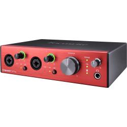 Focusrite CLARETT-2PRE+ USB-C Audio Interface m/analog air-circuit (10 in / 4 out)