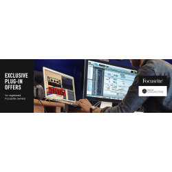 Focusrite CLARETT-2PRE+ USB-C Audio Interface m/analog air-circuit (10 in / 4 out)