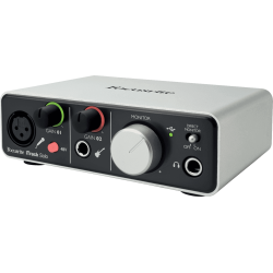 Focusrite ITRACK-SOLO-LIGHTNING 2-kanals Audio Inteface m/Lightning-tilslutning (2 In / 2 Out) iOS