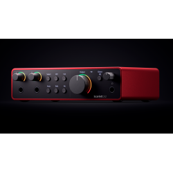 Focusrite SCARLETT4-2I2 Scarlett 2i2 4th Gen Audio Interface (2-in, 2-out) 