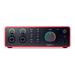 Focusrite SCARLETT4-4I4 Scarlett 4i4 4th Gen Audio Interface (4 in/4 out)