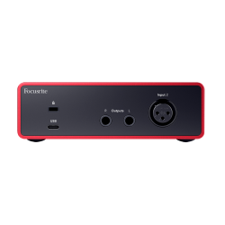 Focusrite SCARLETT4-SOLO Scarlett Solo 4th Gen Audio Interface (2-in, 2-out) 