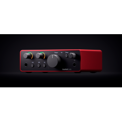 Focusrite SCARLETT4-SOLO Scarlett Solo 4th Gen Audio Interface (2-in, 2-out) 