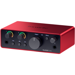 Focusrite SCARLETT4-SOLO-STUDIO Scarlett Solo Studio 4th Gen Komplet Sangskriver Studie S�t 