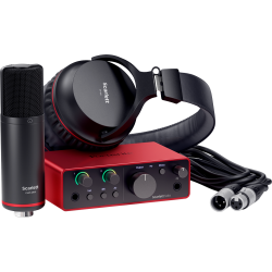 Focusrite SCARLETT4-SOLO-STUDIO Scarlett Solo Studio 4th Gen Komplet Sangskriver Studie S�t 