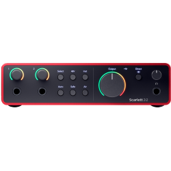 Focusrite SCARLETT4-STUDIO Scarlett Studio 4th Gen Komplet Kunstner Studie S�t