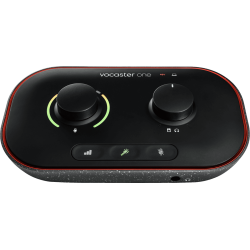 Focusrite VOCASTER-ONE USB Podcaster Interface (til solo content creators)