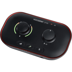 Focusrite VOCASTER-ONE USB Podcaster Interface (til solo content creators)