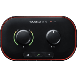 Focusrite VOCASTER-ONE USB Podcaster Interface (til solo content creators)
