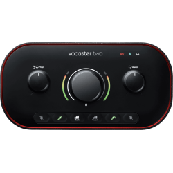 Focusrite VOCASTER-TO USB Podcaster Interface (til content creators)