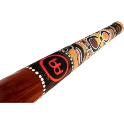 Meinl Percussion RS1R-M Mellem St�rrelse 60cm Bambus Tr� Rainstick (R�d)  