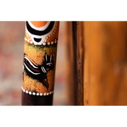 Meinl Percussion RS1R-M Mellem St�rrelse 60cm Bambus Tr� Rainstick (R�d)  