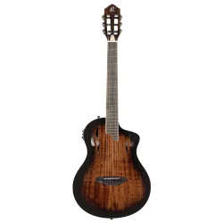 Ortega RTPDLX-ACA TourPlayer Series Slim Neck Thin body Klassisk Guitar m/mikrofon inkl. taske
