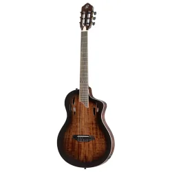 Ortega RTPDLX-ACA TourPlayer Series Slim Neck Thin body Klassisk Guitar m/mikrofon inkl. taske