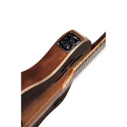 Ortega RTPDLX-ACA TourPlayer Series Slim Neck Thin body Klassisk Guitar m/mikrofon inkl. taske