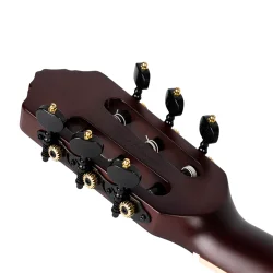 Ortega RTPDLX-ACA TourPlayer Series Slim Neck Thin body Klassisk Guitar m/mikrofon inkl. taske