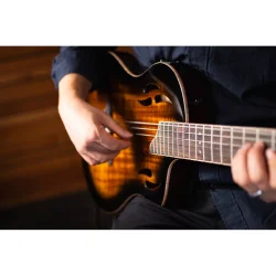 Ortega RTPDLX-ACA TourPlayer Series Slim Neck Thin body Klassisk Guitar m/mikrofon inkl. taske