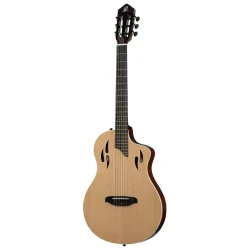 Ortega RTPSTD-NAT TourPlayer Series Slim Neck Thin body Klassisk Guitar m/mikrofon inkl. taske