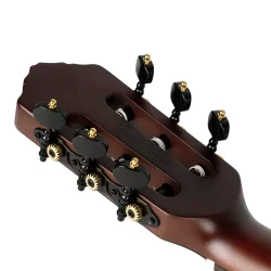 Ortega RTPSTD-NAT TourPlayer Series Slim Neck Thin body Klassisk Guitar m/mikrofon inkl. taske