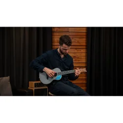 Ortega RUGH-PLT Ghost Serien Platinum Tenor Ukulele inkl. taske 