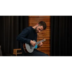 Ortega RUGH-PLT Ghost Serien Platinum Tenor Ukulele inkl. taske 