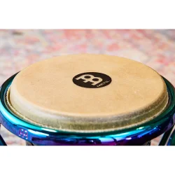 Meinl Percussion S400PBK Spectrum Series 7" &amp; 8 1/2" Bongo Trommer (Phantom Black)