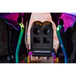 Meinl Percussion S400PBK Spectrum Series 7" &amp; 8 1/2" Bongo Trommer (Phantom Black)