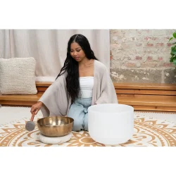 Meinl Sonic Energy SB-PDM-FS-L Stor St�rrelse Sound Bath Dobbelt K�lle