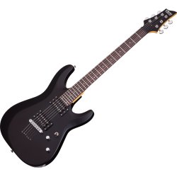 Schecter C-6 Deluxe Satin Black