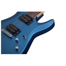 Schecter C-6 Deluxe Satin Metallic Lysebl