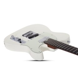 Schecter 1732 Nick Johnston PT Signatur Model Elektrisk Guitar (atomic snow)