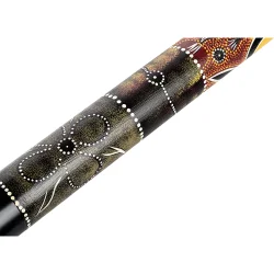 Meinl Percussion SDDG1-BK Syntetisk Didgeridoo (130 Cm, Sort) 