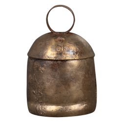 Sela Percussion SEHB7A H�ndlavet Harmony Noah Bell Traditionel Klokke 10cm inkl. gummi k�lle