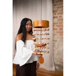Meinl Sonic Energy SKMCHFOL Lydeffekt Flower Of Life Meditation Chimes Kenari Fr� N�ddeskaller 