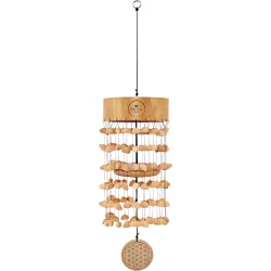 Meinl Sonic Energy SKMCHFOL Lydeffekt Flower Of Life Meditation Chimes Kenari Fr� N�ddeskaller 