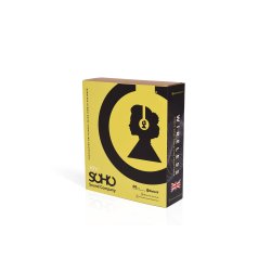 Soho 45�s Black Tr�dl�s Aktive St�jreducerende Hovedtelefoner