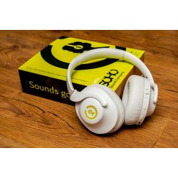 Soho 45�s White Tr�dl�s Aktive St�jreducerende Hovedtelefoner