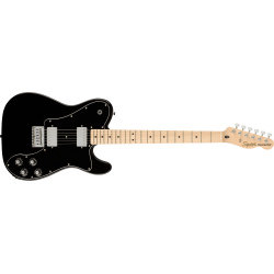 Squier by Fender Affinity Series� Telecaster� Deluxe, Maple, Black HH El Guitar
