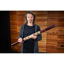 Meinl Percussion SRS1R-L Letv�gt Stor St�rrelse 100cm Syntetisk Rainstick (M�rker�d) 