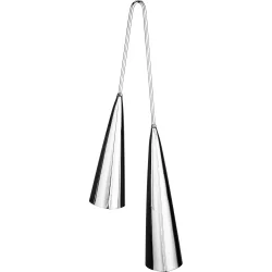 Meinl Percussion STBAG3-CH Traditionel Stil A-Go-Go Bell/Klokke Chrome Finish (Medium) 