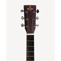 Sigma DMC-15E Dreadnought Mahogni Western Guitar m/pickup &amp; cutaway (Natural Satin) 