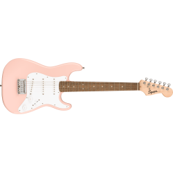 Squier by Fender Mini Stratocaster�, Shell Pink El Guitar