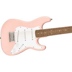 Squier by Fender Mini Stratocaster�, Shell Pink El Guitar
